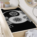 Yin And Yang Koi Carp Fish Print Changing Pad Cover