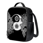 Yin And Yang Koi Carp Fish Print Crossbody Lunch Bag