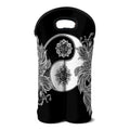 Yin And Yang Koi Carp Fish Print Double Neoprene Wine Tote