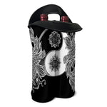 Yin And Yang Koi Carp Fish Print Double Neoprene Wine Tote