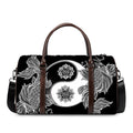 Yin And Yang Koi Carp Fish Print Duffel Bag