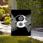 Yin And Yang Koi Carp Fish Print House Flag
