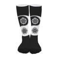 Yin And Yang Koi Carp Fish Print Long Socks