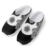 Yin And Yang Koi Carp Fish Print Mesh Casual Shoes