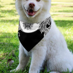 Yin And Yang Koi Carp Fish Print Over The Collar Dog Bandana