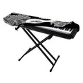 Yin And Yang Koi Carp Fish Print Piano Keyboard Cover