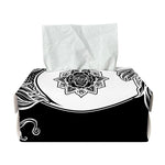 Yin And Yang Koi Carp Fish Print Rectangle Tissue Box Cover