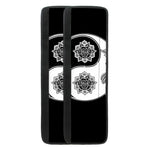 Yin And Yang Koi Carp Fish Print Refrigerator Handle Covers