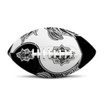 Yin And Yang Koi Carp Fish Print Rugby Ball