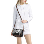 Yin And Yang Koi Carp Fish Print Saddle Bag