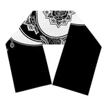 Yin And Yang Koi Carp Fish Print Scarf