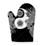 Yin And Yang Koi Carp Fish Print Single Oven Mitt