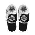 Yin And Yang Koi Carp Fish Print Slippers