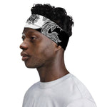 Yin And Yang Koi Carp Fish Print Sports Headband