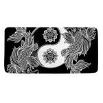 Yin And Yang Koi Carp Fish Print Towel