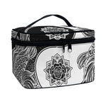 Yin And Yang Koi Carp Fish Print Travel Makeup Bag
