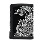 Yin And Yang Koi Carp Fish Print Trifold Wallet
