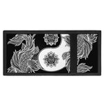 Yin And Yang Koi Carp Fish Print Trifold Wallet