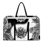 Yin And Yang Koi Carp Fish Print Utility Tote Bag