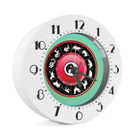 Yin Yang Chinese Zodiac Signs Print Alarm Clock