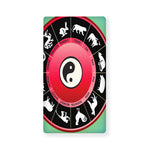 Yin Yang Chinese Zodiac Signs Print Baby Crib Sheet
