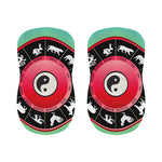 Yin Yang Chinese Zodiac Signs Print Bar Stool Covers