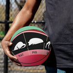 Yin Yang Chinese Zodiac Signs Print Basketball