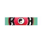 Yin Yang Chinese Zodiac Signs Print Bed Runner