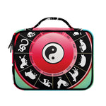 Yin Yang Chinese Zodiac Signs Print Briefcase Bible Bag