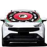 Yin Yang Chinese Zodiac Signs Print Car Windshield Snow Cover