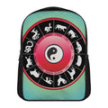 Yin Yang Chinese Zodiac Signs Print Casual Backpack