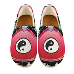 Yin Yang Chinese Zodiac Signs Print Casual Shoes