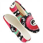 Yin Yang Chinese Zodiac Signs Print Casual Shoes