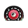 Yin Yang Chinese Zodiac Signs Print Coin Purse