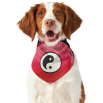 Yin Yang Chinese Zodiac Signs Print Dog Bandana