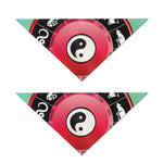 Yin Yang Chinese Zodiac Signs Print Dog Bandana