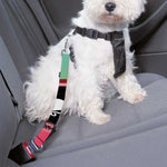 Yin Yang Chinese Zodiac Signs Print Dog Seat Belt