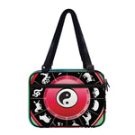 Yin Yang Chinese Zodiac Signs Print Double Strap Bible Bag