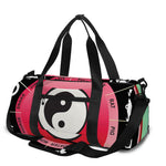 Yin Yang Chinese Zodiac Signs Print Gym Bag