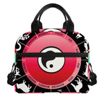 Yin Yang Chinese Zodiac Signs Print Insulated Lunch Bag