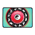 Yin Yang Chinese Zodiac Signs Print Kitchen Mat