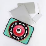 Yin Yang Chinese Zodiac Signs Print Laptop Sleeve