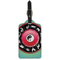 Yin Yang Chinese Zodiac Signs Print Luggage Tag