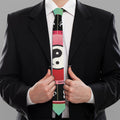 Yin Yang Chinese Zodiac Signs Print Necktie