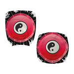 Yin Yang Chinese Zodiac Signs Print Office Chair Cover