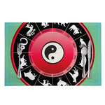 Yin Yang Chinese Zodiac Signs Print Placemat