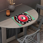 Yin Yang Chinese Zodiac Signs Print Placemat