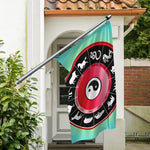Yin Yang Chinese Zodiac Signs Print Polyester Flag