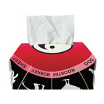 Yin Yang Chinese Zodiac Signs Print Rectangle Tissue Box Cover
