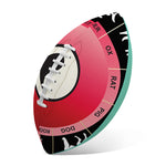 Yin Yang Chinese Zodiac Signs Print Rugby Ball